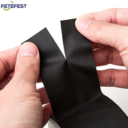 Gaffers Tape Black 4 Pack in Bulk Heavy Duty, 2" x30Yards Each, Professional Grade Gaffer Tape, Non-Reflective No Residue Hand Tear Self-Adhesive, Multiple Purposes (Black, 4 Rolls) - color: 2" Black (4 Rolls)