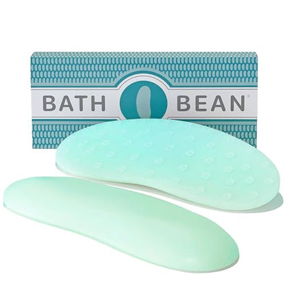 Luxury Body Stopper, Anti-Slip Spa Accessory, Holds Reclined Position in Bath to Fully Release Tension, Bathe Comfortably Hands Free, and Keep Your Hair Dry. Recline, Relax, Stay Put! - color: Sea Glass