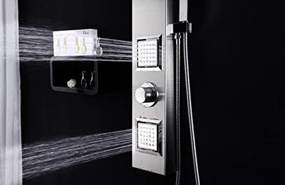 SP11 Killeen Shower Panel, Chrome