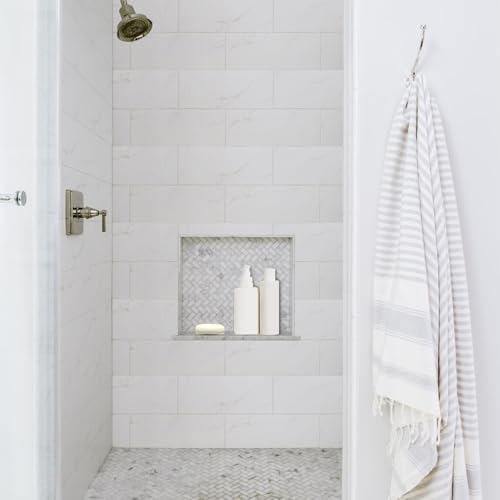 Shower Niche Insert Tile Ready 12"x12",Embedded Size 13"x13",Depth 4" | Niche for Shower Wall,Waterproof Ready to Tile Niches Single Recessed Shower Shelf for Bathroom Renovation/Soap Storage - size: Inner 12"x12"/Outer 16"x16"