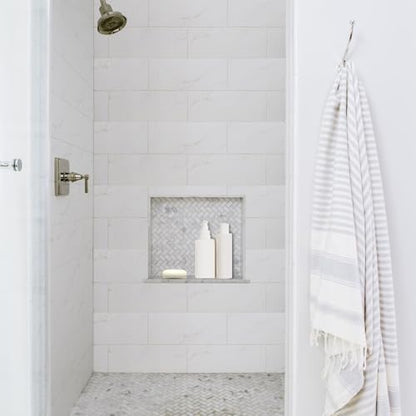 Shower Niche Insert Tile Ready 12"x12",Embedded Size 13"x13",Depth 4" | Niche for Shower Wall,Waterproof Ready to Tile Niches Single Recessed Shower Shelf for Bathroom Renovation/Soap Storage - size: Inner 12"x12"/Outer 16"x16"