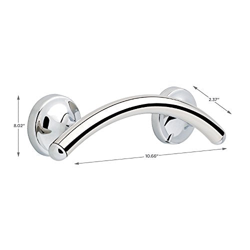 Delta (1-Pack) 9' Assist Bar ADA Compliant Polished Chrome Bathroom Safety Handle | Wall Mount 300 lb Capacity, for Balance, Handicap Grip Shower, Tub, Toilet DF705PC