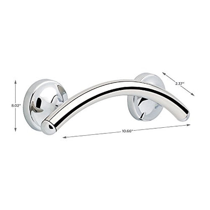 Delta (1-Pack) 9' Assist Bar ADA Compliant Polished Chrome Bathroom Safety Handle | Wall Mount 300 lb Capacity, for Balance, Handicap Grip Shower, Tub, Toilet DF705PC