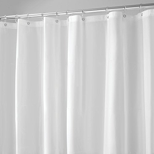 InterDesign EVA Shower Liner, 108" x 72", Frost - color: Frost, style: 108 x 78