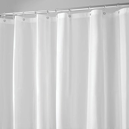 InterDesign EVA Shower Liner, 108" x 72", Frost - color: Frost, style: 108 x 78