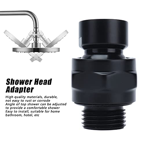 Shower Connector Ball Joint, G1/2 Top Shower Adapter, Good Seal, No Leakage, Rust Prevention Adjustable Shower Head Joint