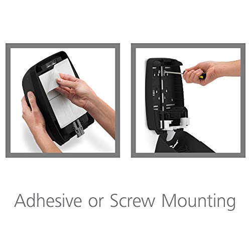 GOJO FMX-12 Push-Style Foam Soap Dispenser, Black, 1250 mL - 5155-06 - size: 1 Count (Pack of 1)