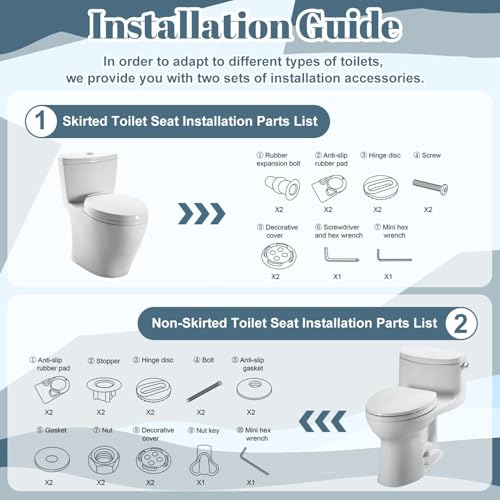 Elongated Toilet Seat Abstract texture light gray metal wall Resin Toilet Seat Slow Quiet Close with Quick-Release Hinges Toilet Seat with Cover Easy to Clean Install - color: Color8, size: V-Elongated