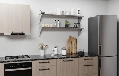 AmGood 48" Long X 12" Deep Stainless Steel Wall Shelf | NSF Certified | Appliance & Equipment Metal Shelving | Kitchen, Restaurant, Garage, Laundry, Utility Room - size: 48" Long X 12" Deep