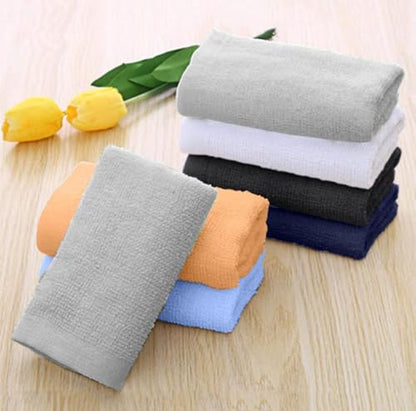 KAHAF COLLECTION 24 Pack Wash Cloths | Multicolour 100% Cotton Extra Absorbent Face Towels | Soft, Quick Dry Washcloths for Bathroom, Spa, Gym, Baby & Travel (24 Packs (12x12)) - size: 24 Pack (12" x 12")
