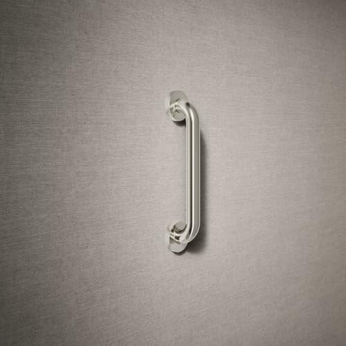 Kohler K-14560-BS Contemporary 12 Inch Bathroom Grab Bar Brushed Stainless Steel - color: Brushed Stainless, size: 12 Inch