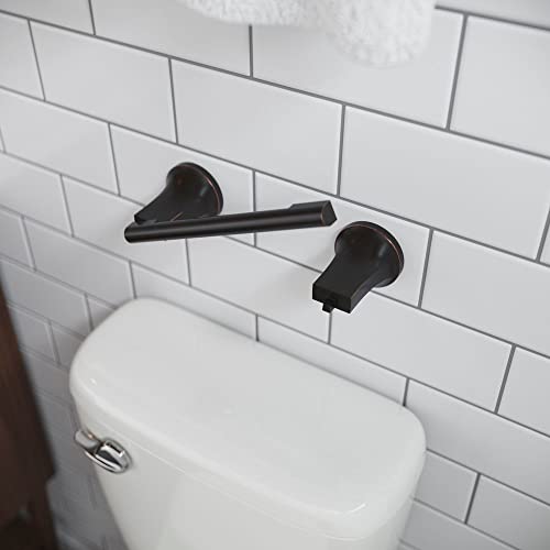 Pfister Pfirst Modern Pivoting Toilet Paper Holder Bronze BPHPFM0Y | Metal construction, Concealed screw mounting, Drywall, tile, or stud install, Hardware included, Limited lifetime coverage - color: Tuscan Bronze, size: 1 Pack