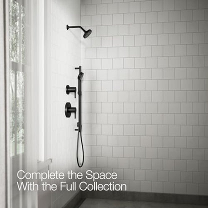 Elate® Single-function showerhead, 1.75 gpm; 33641-G-BL - color: Matte Black, size: 1.75 GPM