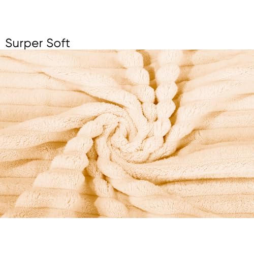 Luxury 2-Piece Quick-Dry Bath Towel Set 27.5X 55 Inches – Ultra Soft Microfiber for Bathroom, Bar, Pool, Gym & Travel – Elegant Twill Design - color: 2beige