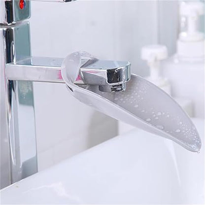 Gray Faucet Extender for Toddlers - Sink Extender for Kids Hand Washing, Bathroom Safety Sink Extender,Sink Spout Wash Helper for Children,Faucet Extender for Kids,Bathroom Safety