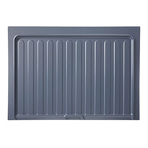 REV-A-SHELF Silver Polymer Trim-to-Fit Drip Tray for 33" - 36" Sink Base Cabinets - color: Silver, size: 34.5" x 23.3" x 0.8"