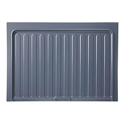 REV-A-SHELF Silver Polymer Trim-to-Fit Drip Tray for 33" - 36" Sink Base Cabinets - color: Silver, size: 34.5" x 23.3" x 0.8"