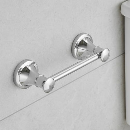 Hoimpro Wall Mounted Rustproof Chrome Toilet Tissue Paper Holder Bathroom Accessories Toilet roll Paper Hanger - color: Polished Chrome