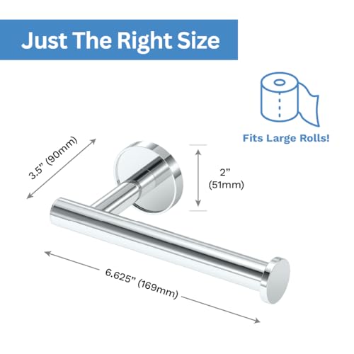 Gatco 5553 Sky Toilet Paper Holder, Chrome - color: Sky Chrome