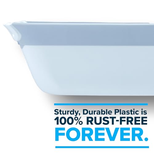 SlipX Solutions Shower Organizer Caddy, Sturdy Storage Organizer, Power Lock Suction Cups, Holds up to 22 Pounds, Tool Free, Drill Free, Removeable, Perfect for RV, Dorm, & Bathroom (White)
