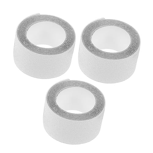 FOMIYES 3Pcs Anti-Slip Adhesive Tapes for Steps and Floors Self-Adhesive Grip Tape Rolls Portable Anti-Skid Strips for Home Safety Sturdy Non-Slip Treads for Stairs and Bathtubs