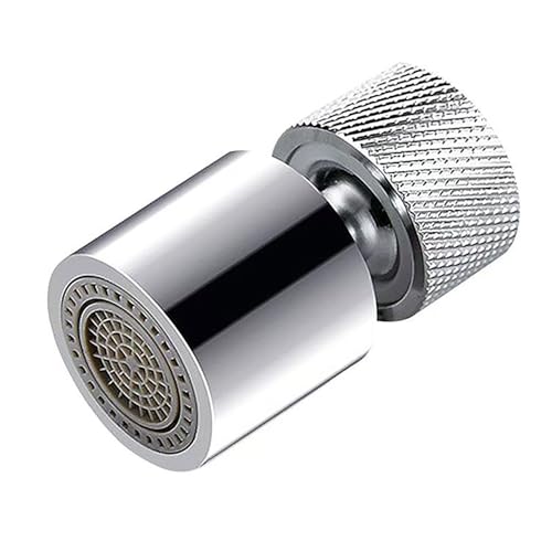 Swivel Kitchen Faucet Aerator Multi Directional Filter Spout Dual Function Water Flow 22/24mm Adapter Chrome Plated Brass Faucet Extension Tube Sink Hose Fittings