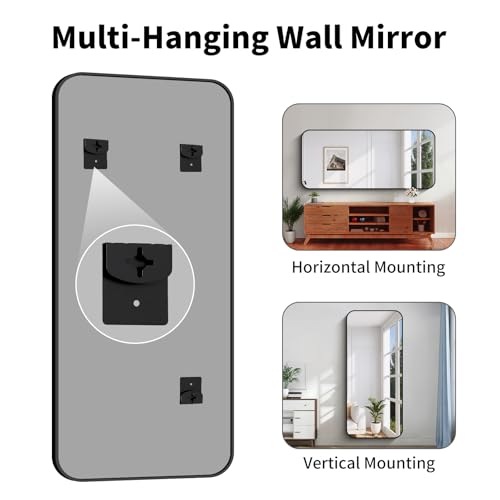Koonmi Bathroom Wall Mirror,32x72 Inch Large Vanity Mirror for Over Sink - size: 72"L x 32"W