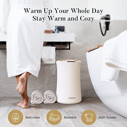 22L Bucket Style Towel Warmer for Bathroom | Luxury fast heating towel heater with aromatherapy & adjustable 15–60 min timer, ideal for spa and hotel