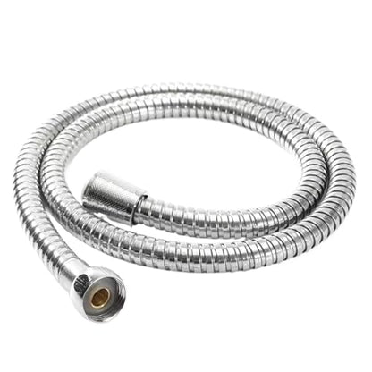 Long Shower Hose Black 1.5m/ 2m /3.0m G1/2 Inch Flexible Shower Hose Stainless Steel Chrome Bathroom Water Head Extension Pipe(Gold,300cm) - color: Gold, size: 300cm