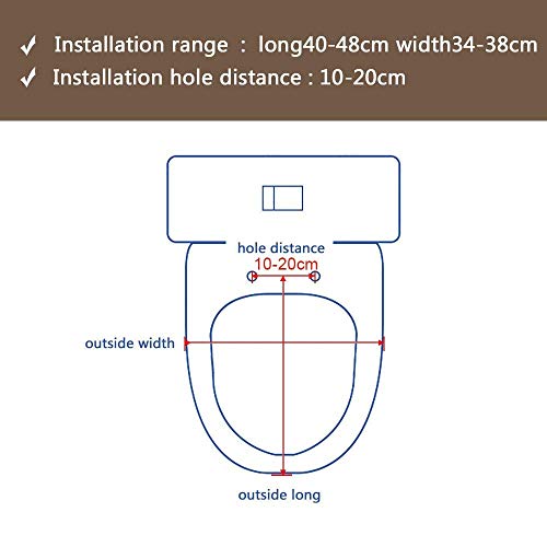 Quick-Release Hinges Round-front Toilet Seat in White