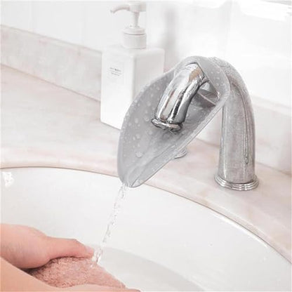 Gray Faucet Extender for Toddlers - Sink Extender for Kids Hand Washing, Bathroom Safety Sink Extender,Sink Spout Wash Helper for Children,Faucet Extender for Kids,Bathroom Safety