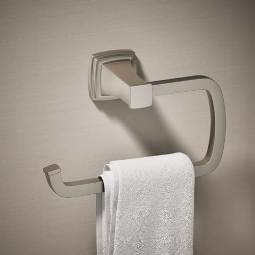 KOHLER RIFF™ TOWEL RING - color: Vibrant Brushed Nickel, style: Towel Ring
