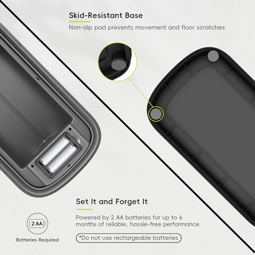 EKO Astro Slim Sensor Trash Can, 10L / 2.6 Gallon Touchless Garbage Bin with Soft-Close Retractable Wing Lid, Motion Sensor Stainless Steel Trash Can for Bathroom, Kitchen and Office, Waterproof - size: Astro 10L-Matte Stainless