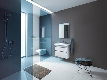 Duravit DuraStyle Elongated Toilet seat White High Gloss, Slow Closing, Stainless Steel Hinges