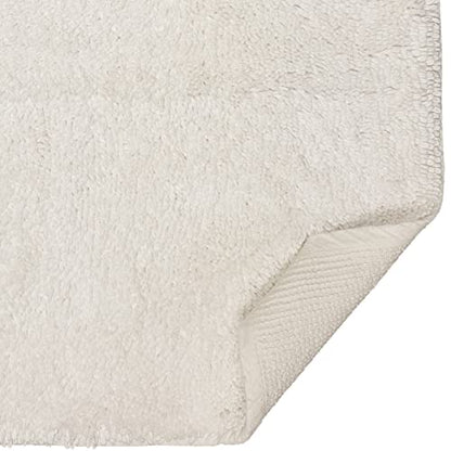 Mohawk Home Classic Cotton White 2' 3" x 3' 9" Bath Mat - color: Off White, size: 2'3" x 3'9" (Rectangular)