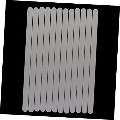 ABOOFAN 24pcs Transparent Slip Bath Safety Strips Stickers for Bathtubs Showers Stairs and Floors Non Slip Traction for Bathroom Use - size: 24 pcs