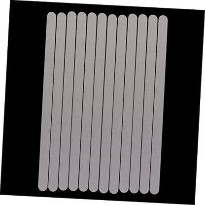 ABOOFAN 24pcs Transparent Slip Bath Safety Strips Stickers for Bathtubs Showers Stairs and Floors Non Slip Traction for Bathroom Use - size: 24 pcs