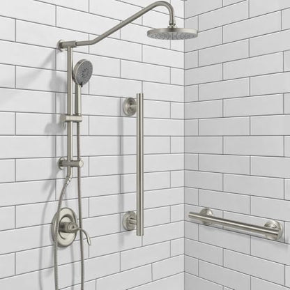 Handle bar (1, Brushed Nickel, 24 Inch) - color: Brushed Nickel, size: 24 Inch