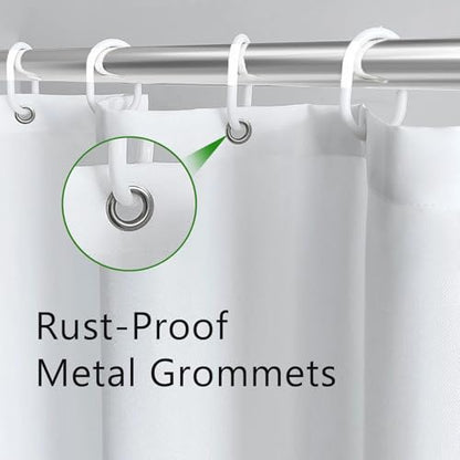 Sage Green Stall Small Boho Bohemian Olive Bathroom Shower Curtain Set | Dark Teal look; 48"W x 72"L. waterproof HD print, quick-dry fabric and free hooks for easy setup. - color: A-01green, size: 48"W x 72"L (Pack of 1)