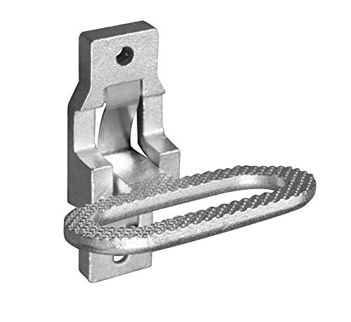 Buyers Products B2797SS Stainless Safety Step & Grab Handle, Silver | Adds A Secure Step Or Grab Handle, Then Folds Flat For Safer Travel And Easy Access On Trucks, Trailers, Buses, And RVs - size: 1 Count, style: Stainless Steel