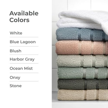 Cariloha Hand Towel - Extra-Smooth and Soft - Blush - 16" x 30" | Plush, Quick-Dry Towels, Turkish Cotton, Bamboo Viscose Blend, Highly Absorbent Bathroom Hand Towels, Odor Resistant - color: Blush