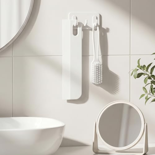 Kitchen Squeegee Mini Soft Rubber Window Scraper Small Glass Cleaning Tool for Countertop Sink Shower Door Bathroom Mirror Auto Windshield White Gray Mini Sink Squeegee