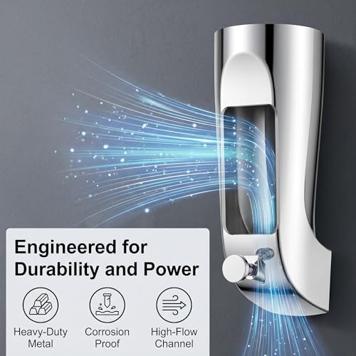 Universal Bathtub Tub Spout with Diverter,Fits 1/2'' Copper Pipe, 1/2'' IPS and 3/4'' IPS, Bathroom Bathtub Tub Faucet Replacement with Adapters
