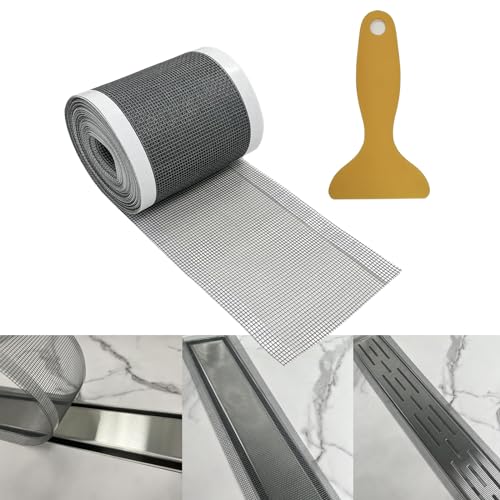 Neodrain 1 PCS Linear Shower Drain Hair Catcher,3.5" X33FT | Cutable Disposable Bathroom Drain Sticker,for Neodrain 2.75" Width Tile-Drain/Linear Drain - size: 1 pack