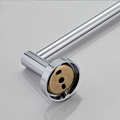 Wall Mounted Towel Holder, Double Pole Bathroom Hand Towel Holder, Stainless Steel Towel Bar, Kitchen Towel Rack, Multiple Uses 5 Sizes (Size : 70cm) - size: 70cm