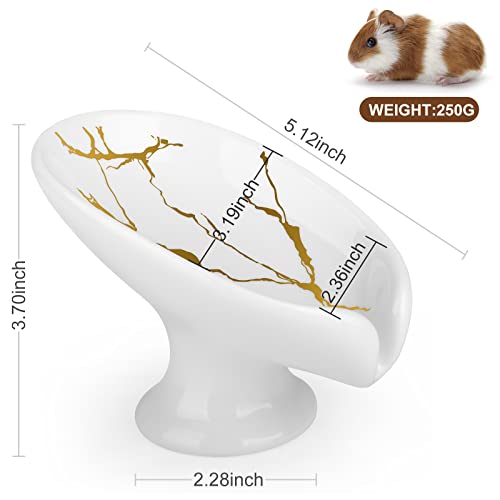Soap Dish for Shower Ceramic Soap Holder Self Draining Leaf Shape Bar Soap Tray, Marble Pattern White Drain Soap Dish Holder for Bathroom,Easy Cleaning Keep Soap Dry - color: White