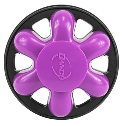 Danco 10762A | Disposal Genie II Garbage Disposal Strainer and Stopper, Kitchen Sink Drain Splash Guard with Food Scraper, Fuchsia, 1-Pack - color: Fuchsia