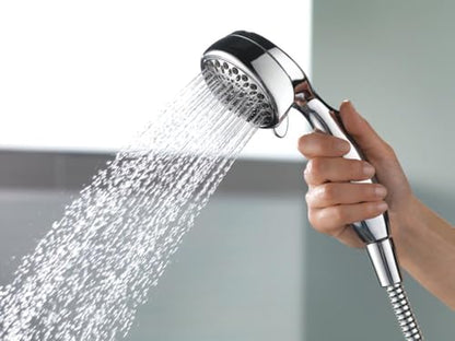 Delta Faucet 7-Spray Touch-Clean Hand Held Shower Head with Hose, Chrome 75700