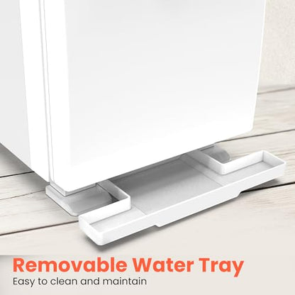 TASALON 5L Hot Towel Warmer Cabinet, Aluminum Inner Chamber - White | Removable tray, fast heating, compact 5L size, ideal for spa, salon, esthetician & massage use, white finish - color: White