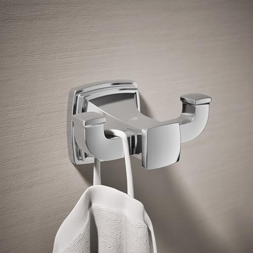 Kohler 27411-CP Riff® Double Robe Hook, Polished Chrome - color: Polished Chrome, style: Robe Hook